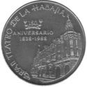 1 Peso (150th. Anniv. - Grand National Theater in Havana)