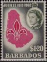 Emblem and Map of Barbados