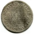 1 Silbergroschen (1/30 Thaler - A or D)