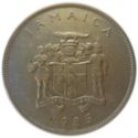 25 Cents (25th Anniversary - Bank of Jamaica)