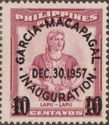 Lapu-Lapu Issue of 1955 overprinted
