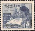 Franklin D. Roosevelt (1882-1945) with Stamp Collection