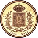 5,000 Réis (1/2 Coroa)