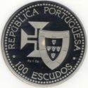 100 Escudos (Discovery of Madeira and Porto Santo - Palladium edition)