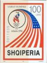 Olympic Emblem, American Flag