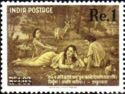 Shakuntala Writing a Letter to Dushyanta - surcharged