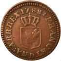 1 Liard (Louis XVI - D - Lyon)