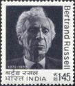 Birth Centenary of Bertrand Russell (1872-1970)