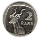 2 Rand (Suid-Afrika, Afrika Borwa - Afrikaans & Sotho)