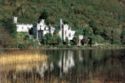 Kylemore Abbey on Kylemore Lake, Connemara, Co. Galway