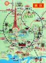 Tokyo. Tokyo Rail Map