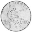 100 Lire (La Danza)