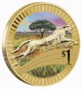 1 Dollar (Animal Athletics - Cheetah)