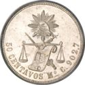 50 Centavos (Mo - Mexico City)