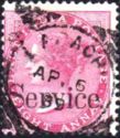 Queen Victoria (1819-1901) - Overprint large "Service."