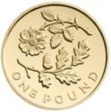1 Pound (Floral emblems of England)