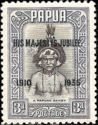 Papuan Dandy - overprinted