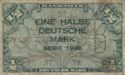 ½ Deutsche Mark
