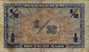 ½ Deutsche Mark