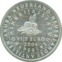 5 Euro (50th Anniversary of Domestic Autonomy - Koninkrijksmunt)