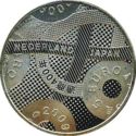 5 Euro (400 Years Netherlands-Japan - Japan Vijfje - Silver edition)