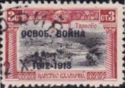 Overprint on stamps of year 1911