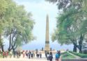 Odessa. The Monument of the unknown sailor