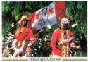 Ancestral dance during a Pow Wow. Kahnawake, Canada
