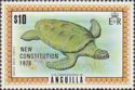 Green Sea Turtle (Chelonia mydas) - Overprinted