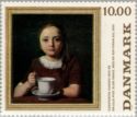 "A Little Girl, Elise Kobke, With Cup" by Constantin Hansen