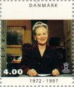 Queen Margrethe at desk