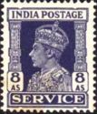 King George VI wearing Imperial Crown of India