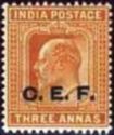 King Edward VII - Overprint "C.E.F."