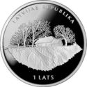 1 Lats (Rūdolfs Blaumanis)