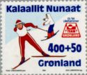 Alpine skiing, cross-country skiing, emblem