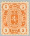 Coat of Arms 1875 - Four figured Issue, Senate Printing