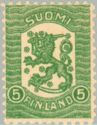 Coat of Arms 1918 - Temporary Wartime Issue (Vaasa)