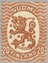 Coat of Arms 1917 - Saarinen Design, WM Swastika, 14¼ x 14