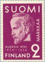 100th Birthday of Aleksis Kivi, National Poet (1834-1872)