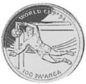 100 Pa'anga (15th World Cup Football 1994 United States)