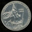 1 Peso (Bicentennial of the French Revolution - Liberty)