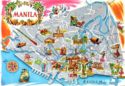 Map of Manila - Philippines