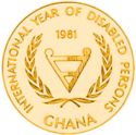 500 Cedis (International Year of Disabled Persons)