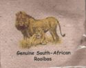 Genuine South-African Rooibos, lions, dif bag