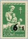 Nurse with Children, 1946 Overprint