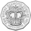 50 Cents (The Queen's Diamond Jubilee)