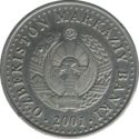 50 Som (10th Anniv. of Uzbekistan's Independence)