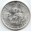 150 Lira (11th World Cup Football 1978 Argentina)