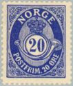 Posthorn- NORGE in Roman Capitals