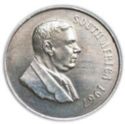 1 Rand (1st Annivers. Death of Dr. Verwoerd - English legend)
